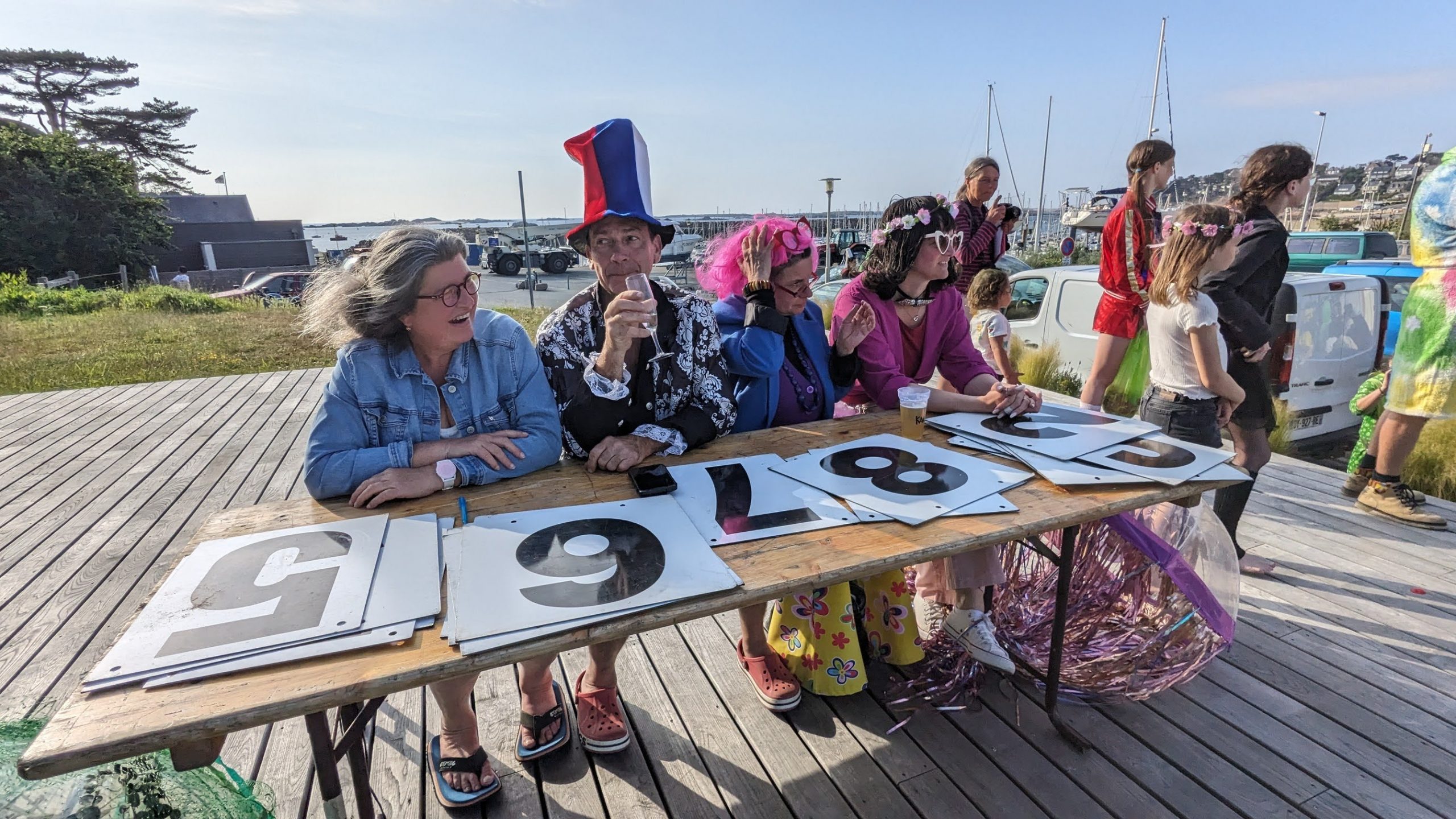 Le jury de La Diguiz’ et ses costumes