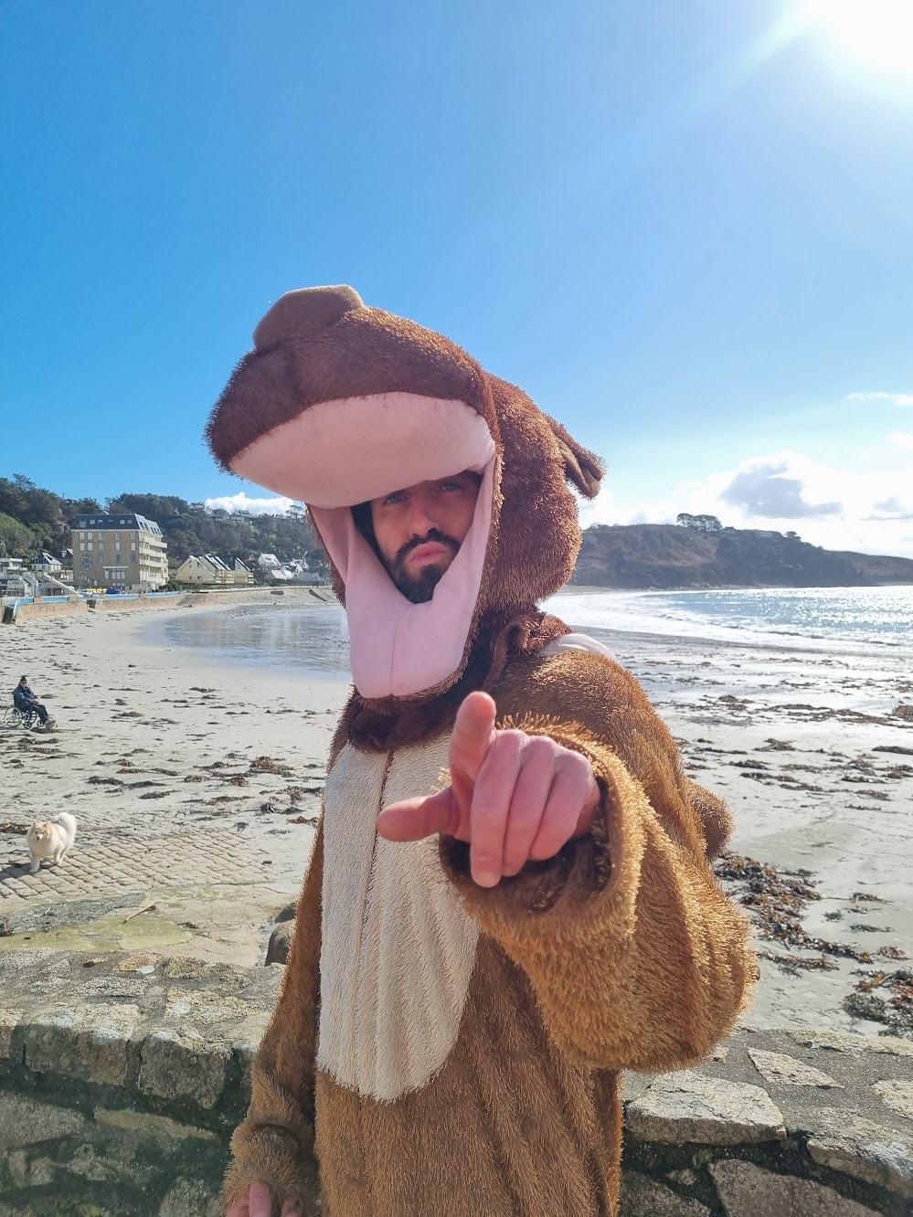 Yannick en costume